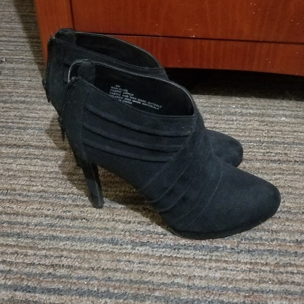 Black Bootie Heels